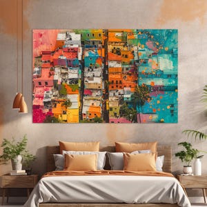 Puerto Rico Wall Art, San Juan Canvas Print, San Juan Painting, San Juan Wall Art