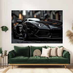 Lamborghini Canvas Print, Lamborghini Painting, Sport Cars Wall Art, Sport Car Canvas Print