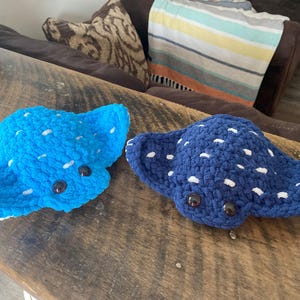 Crochet Manta Ray Amigurumi