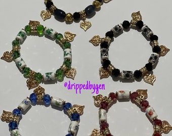 Heart Beaded Bracelet