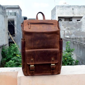 Buy Leather Backpacks Online In India At Best Price