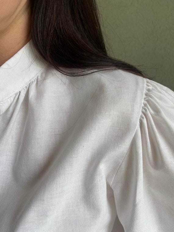Dirndl top, Dirndl blouse, Vintage cropp  blouse,… - image 6