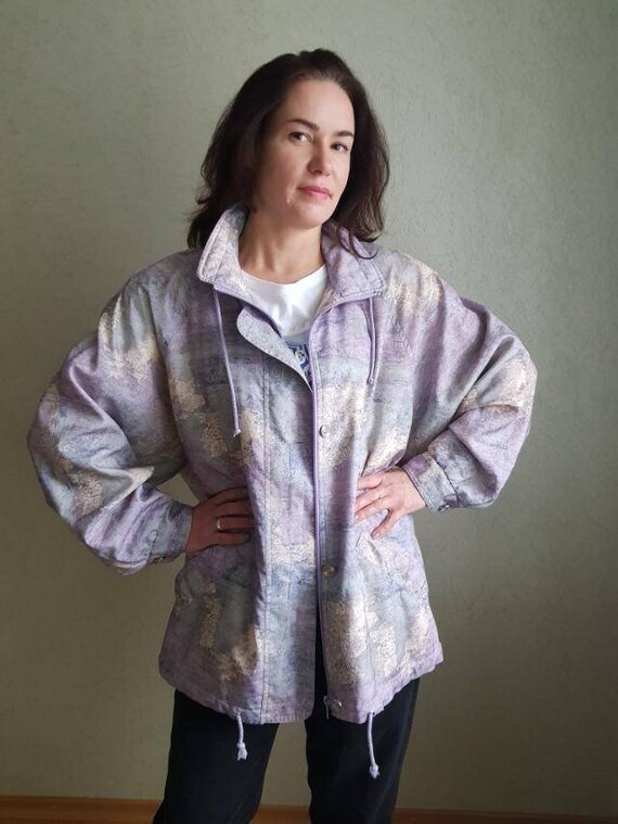Vintage 80's Windbreaker, Vintage Jacket, 1990s f