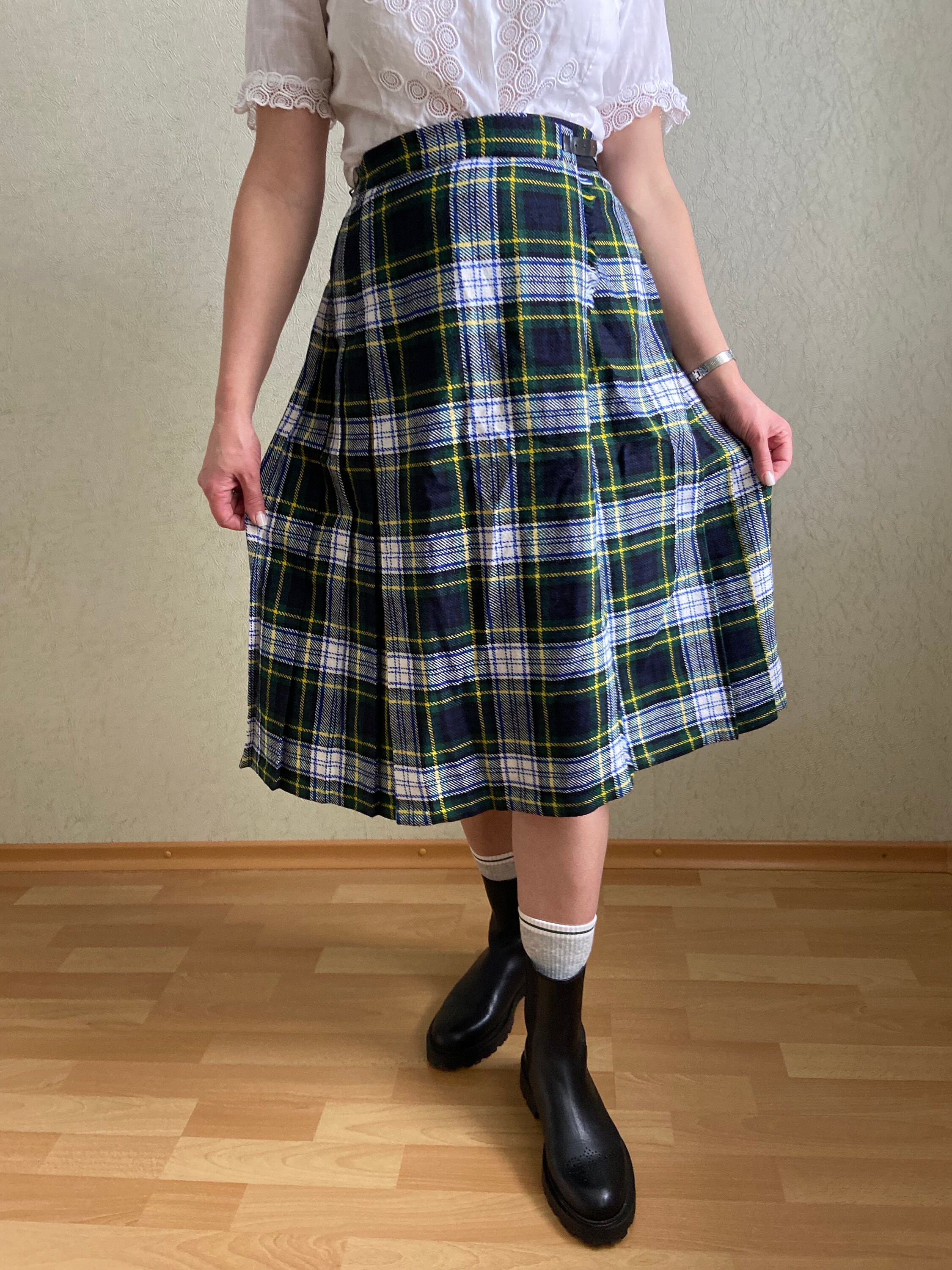 Falda Envolvente De Mezcla De Lana En Multicolor - Polo Ralph Lauren Falda Envolvente De Mezcla De Lana Multicolor P00974363