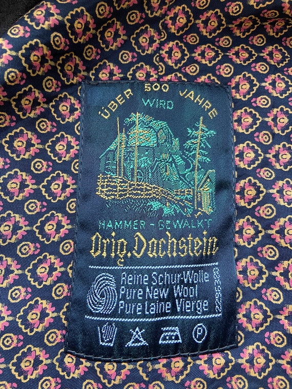 Vintage Dirndl Vest, Traditional Austrian Trachte… - image 9
