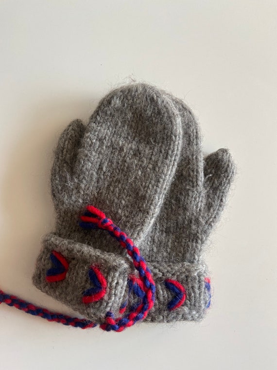 Wool mittens, Handmade in Norway, Norwegian winte… - image 6