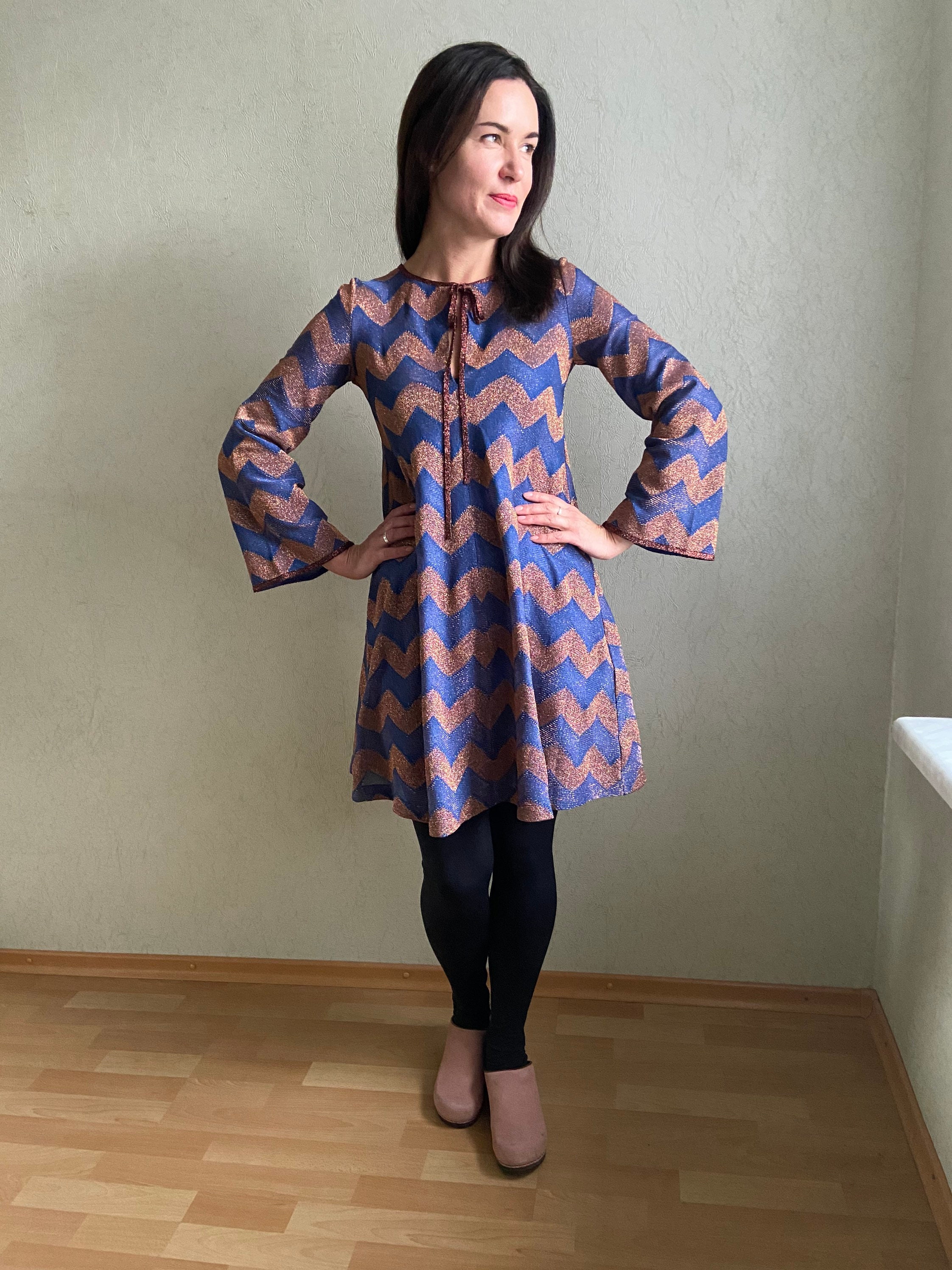 MISSONI Blue Striped Zigzag Dress, A-siluet Dress, Chevron Print Dress , Metallic Knit Dress, Size XS/S - Etsy MISSONI Blue Striped Zigzag Dress, A-siluet Dress, Chevron Print Dress , Metallic Knit Dress, Size XS/S - Etsy