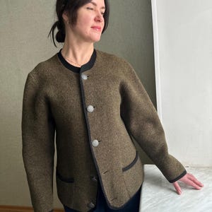 Veste Geisswein En Laine Vierge – Taille 40 Femme – Occasion Très Bon état