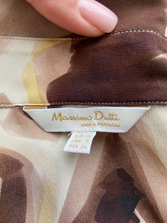 Seidenbluse massimo dutti Clearance