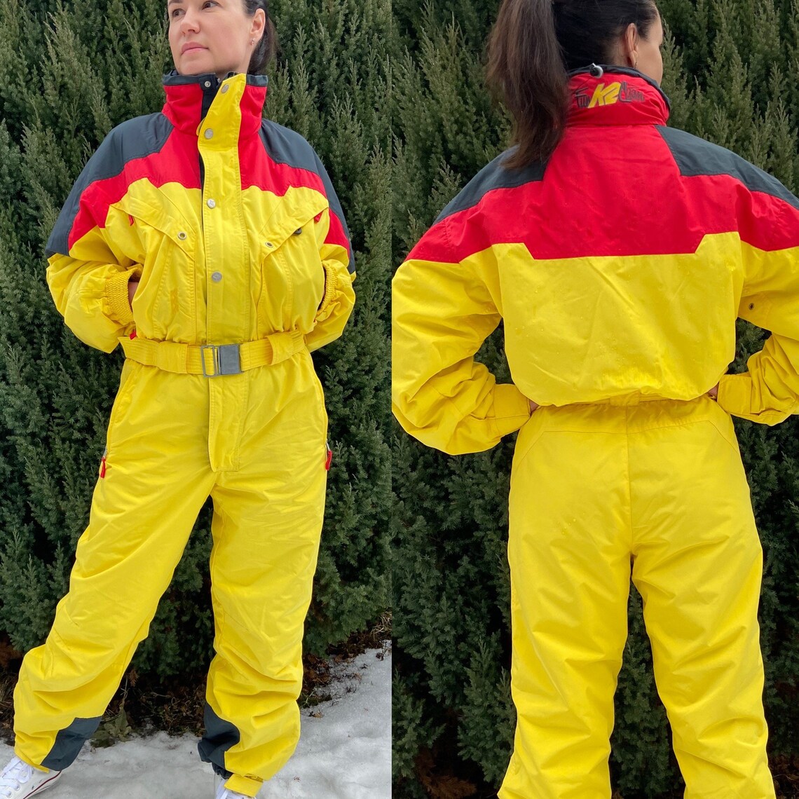 Vintage Ski Suit Winter Ski Suit. 80s Style Vintage Winter Etsy