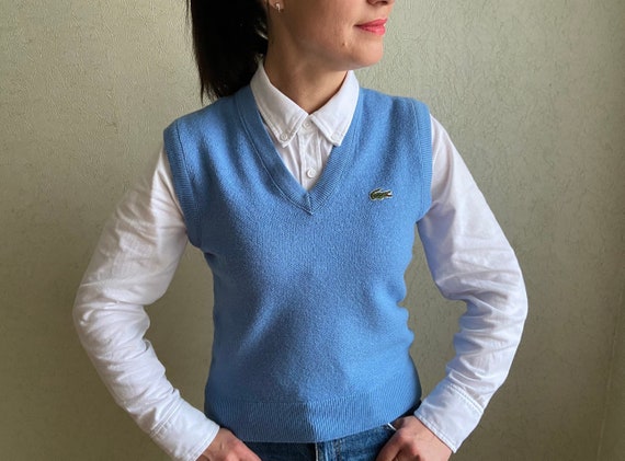 Vintage LACOSTE Vest Classic Authentic 