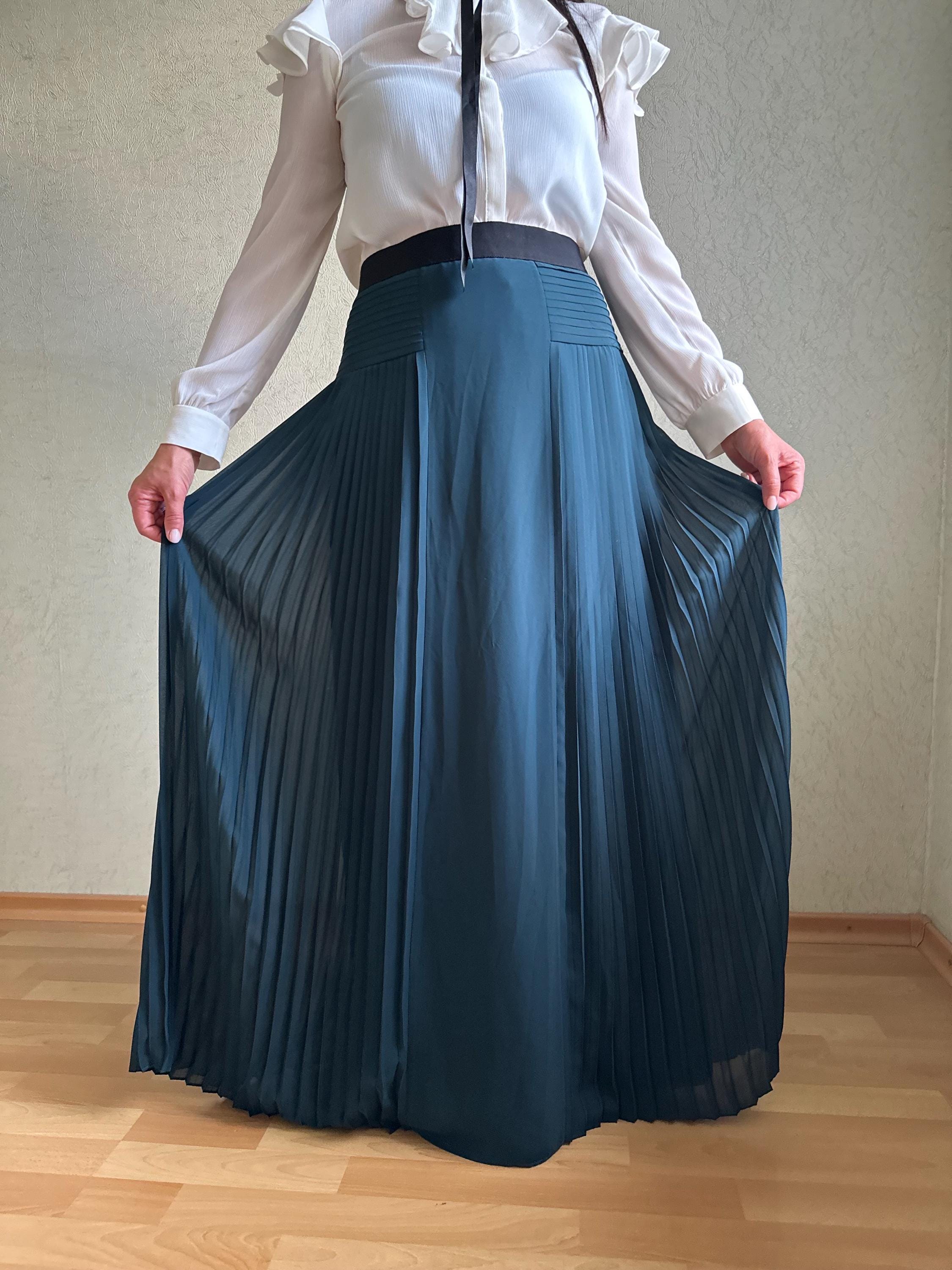 Ted Baker Pleated Maxi Skirt Women's Elegant High Waist Long Skirt Teal Blue Formal Evening Wear Size L - Etsy Ted Baker Pleated Maxi Skirt Women's Elegant High Waist Long Skirt Teal Blue Formal Evening Wear Size L - Etsy