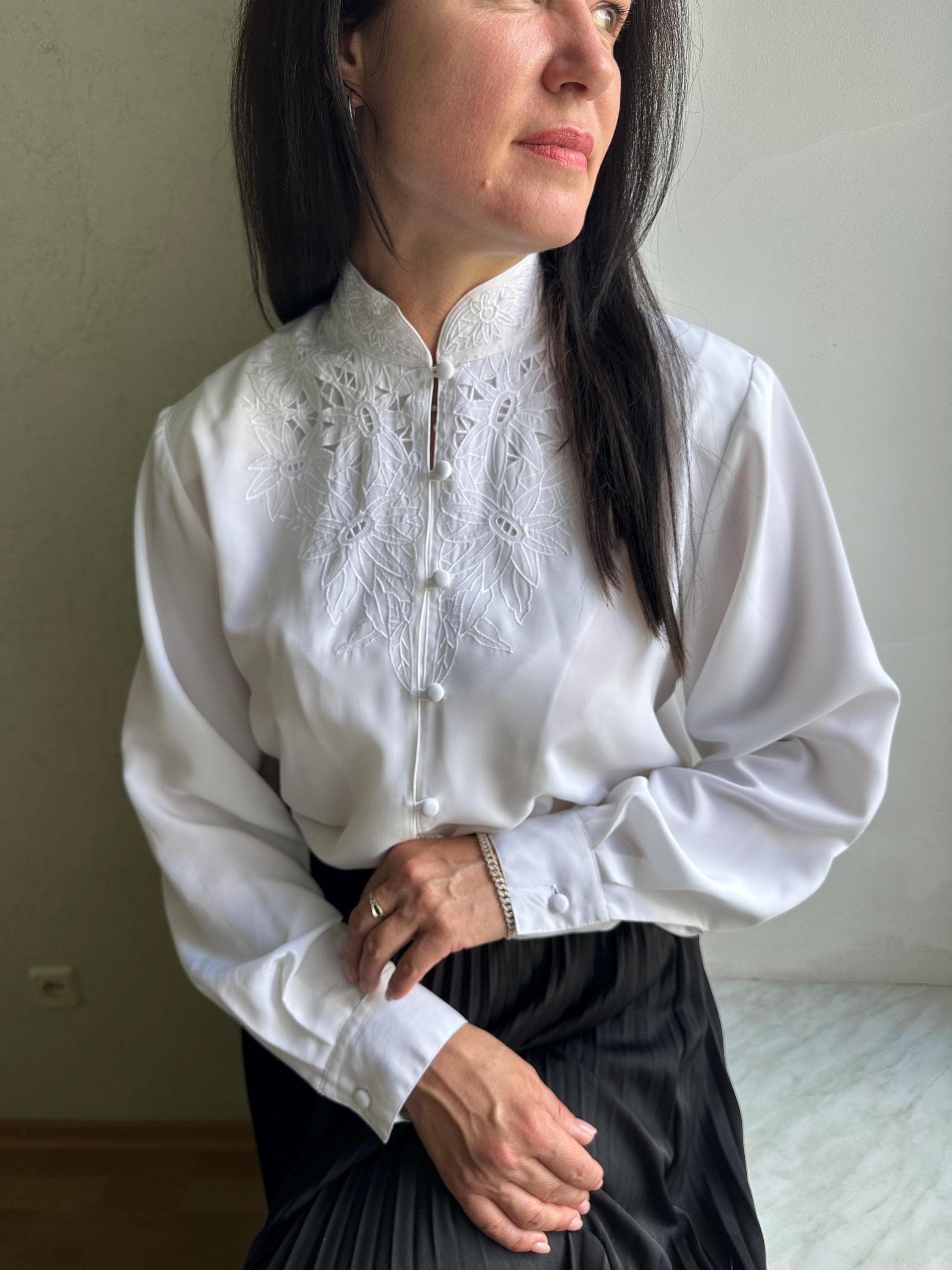 aunke　Cutwork Lace Shirts ànuke online store（アンヌーク） / Cutwork Lace