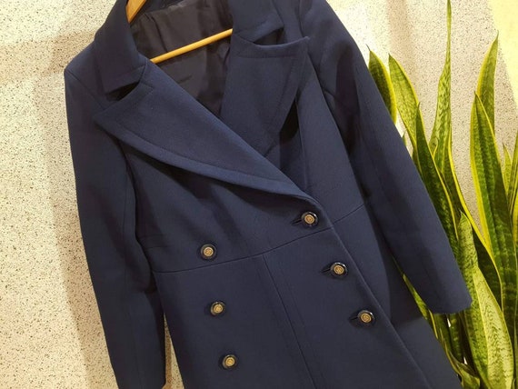 Vintage Coat, Women's coat, Double breasted women