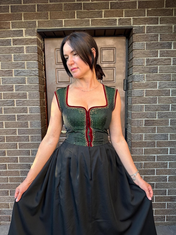 Dirndl style dress clearance