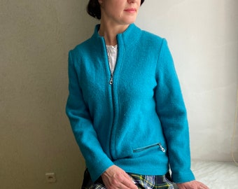 Vintage cardigan, wool cardigan, women cardigan