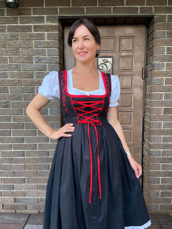 Vintage dirndl best sale dress