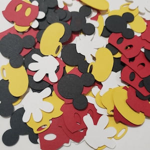 Mickey Mouse Clubhouse Confetti, Oh Twodles Confetti, Mickey Mouse Birthday