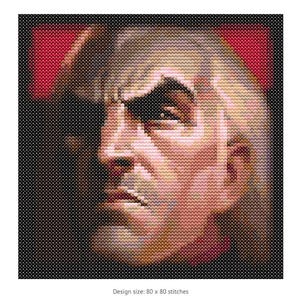 League of Legends Swain - Cross-Stitch Pattern