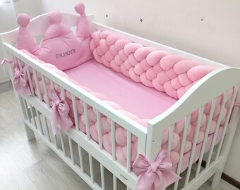 crown crib bedding set