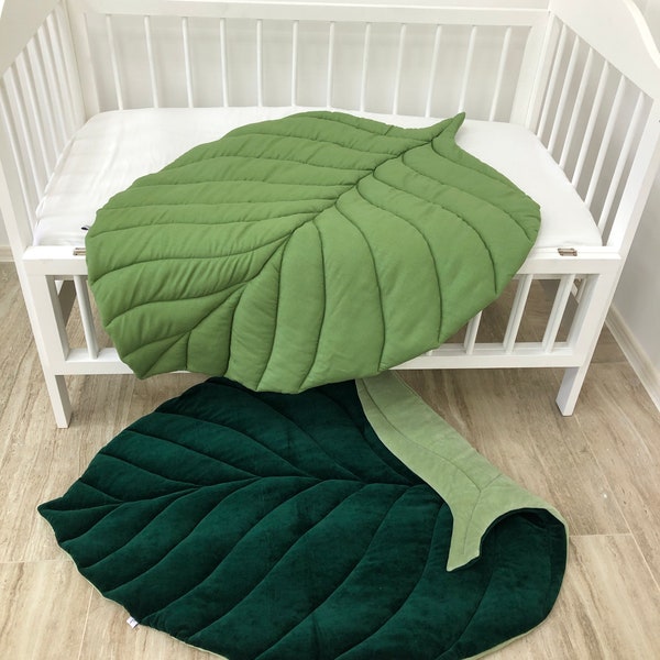Leaf Rug Etsy