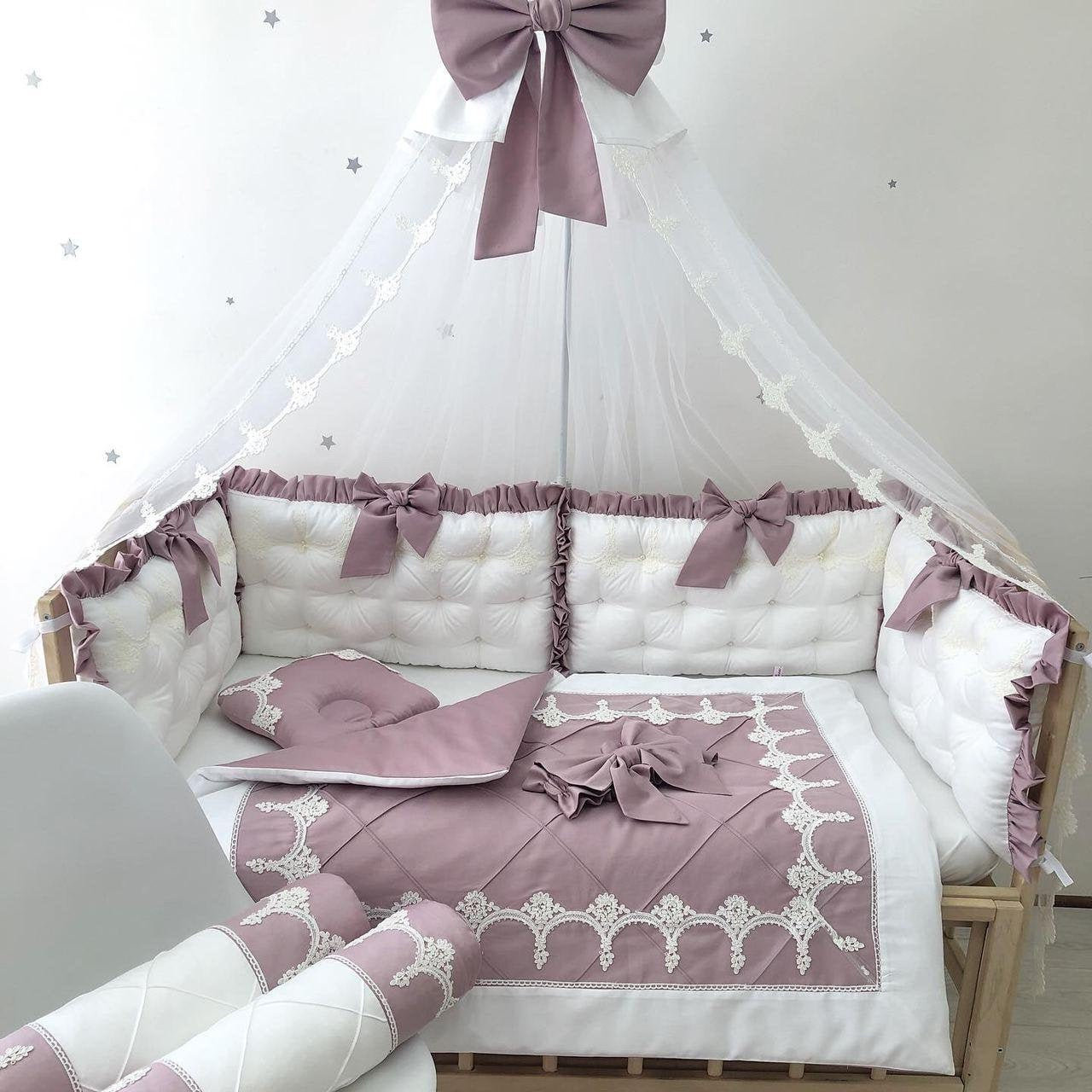 Purple Royal Luxury Baby Bedding Set. Baby Nursery Bedding. Etsy