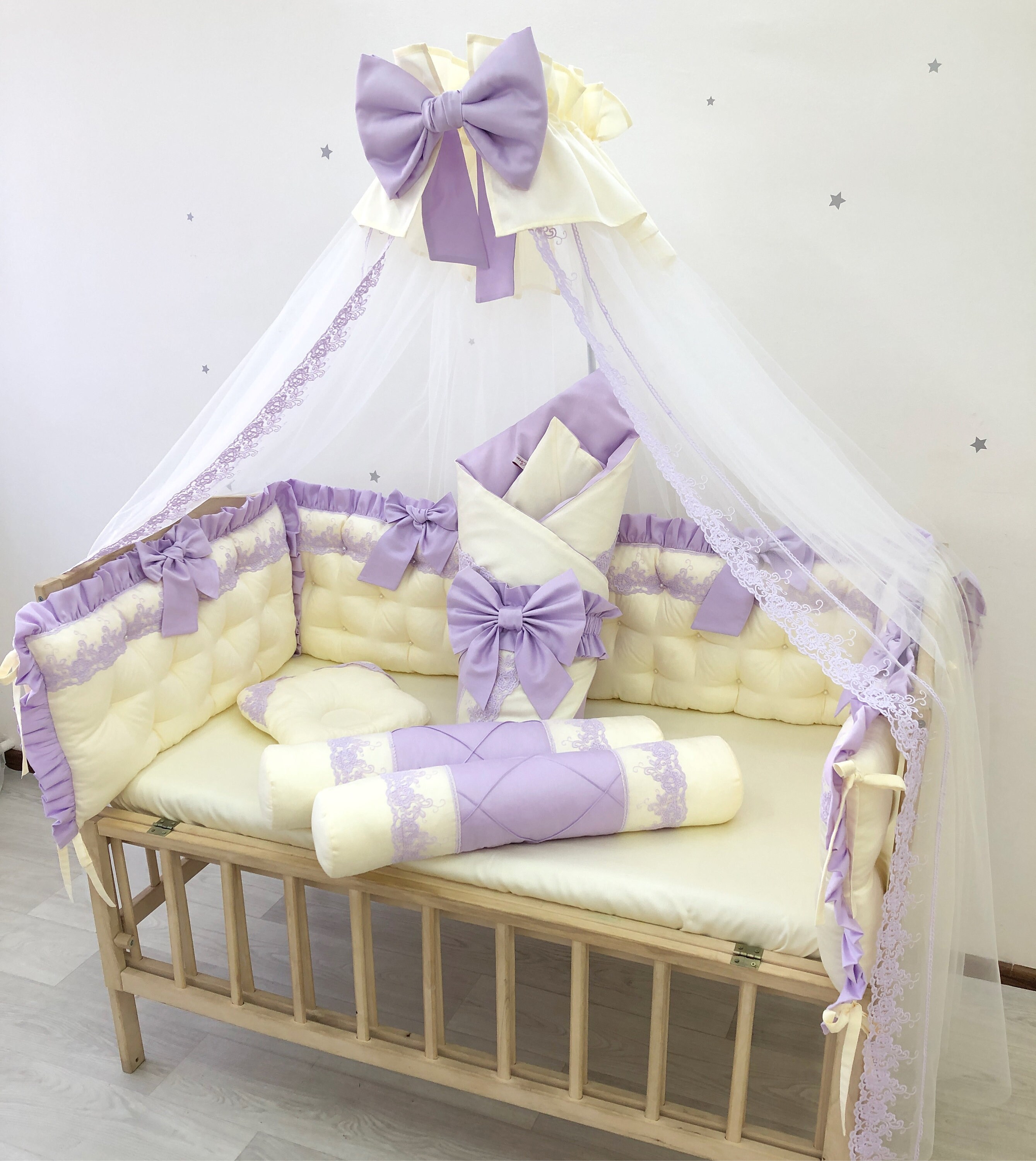 beige baby bedding