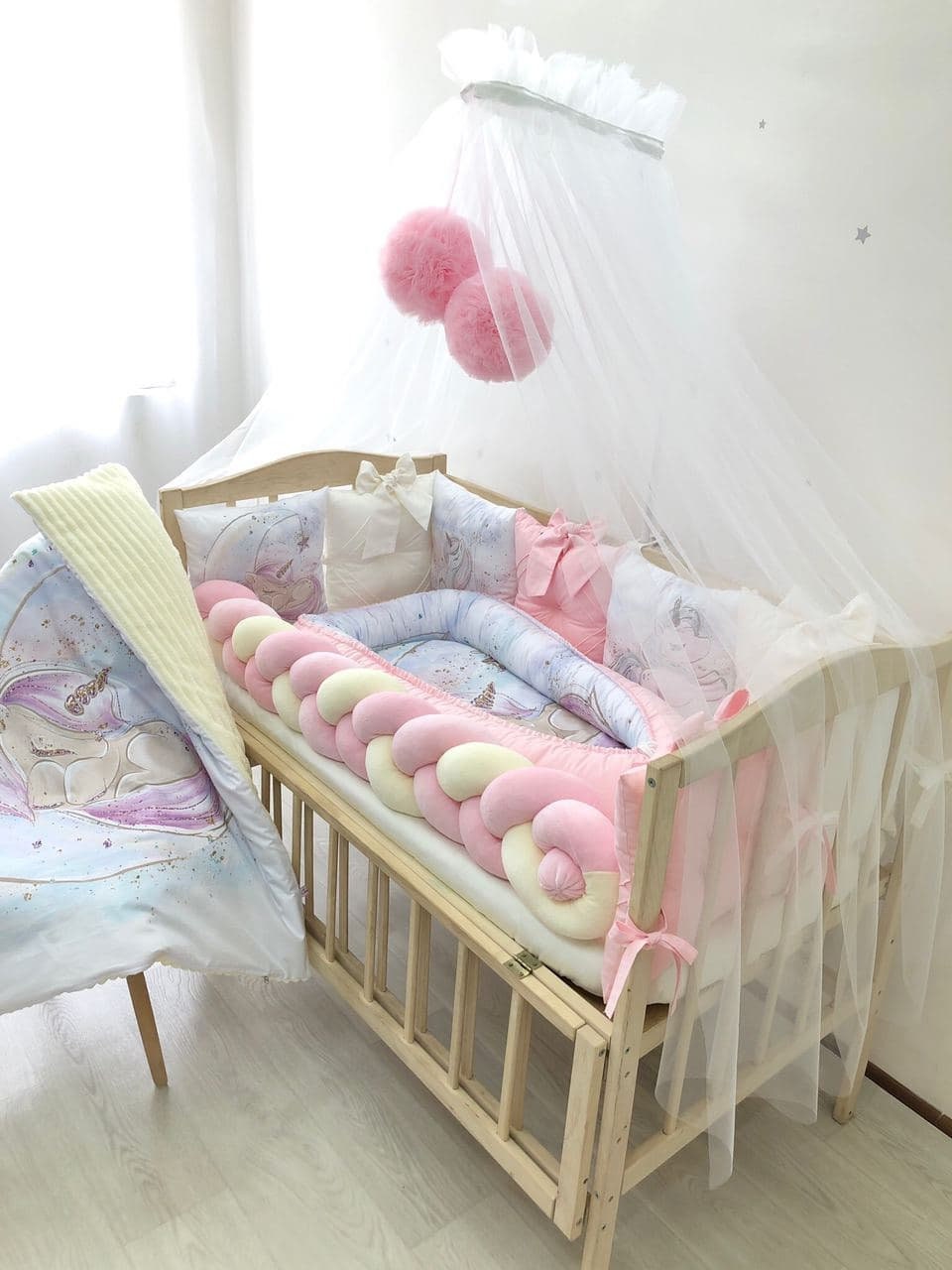 fairy crib bedding set