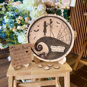 wooden wedding guest book alternative,Halloween wood wedding guestbook,Wood guest book sign ,Guest book drop box