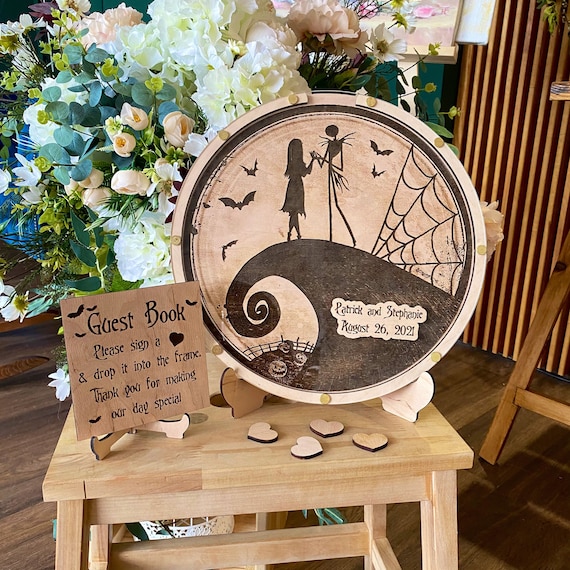 wooden wedding guest book alternative,Halloween wood wedding guestbook,Wood guest book sign ,Guest book drop box