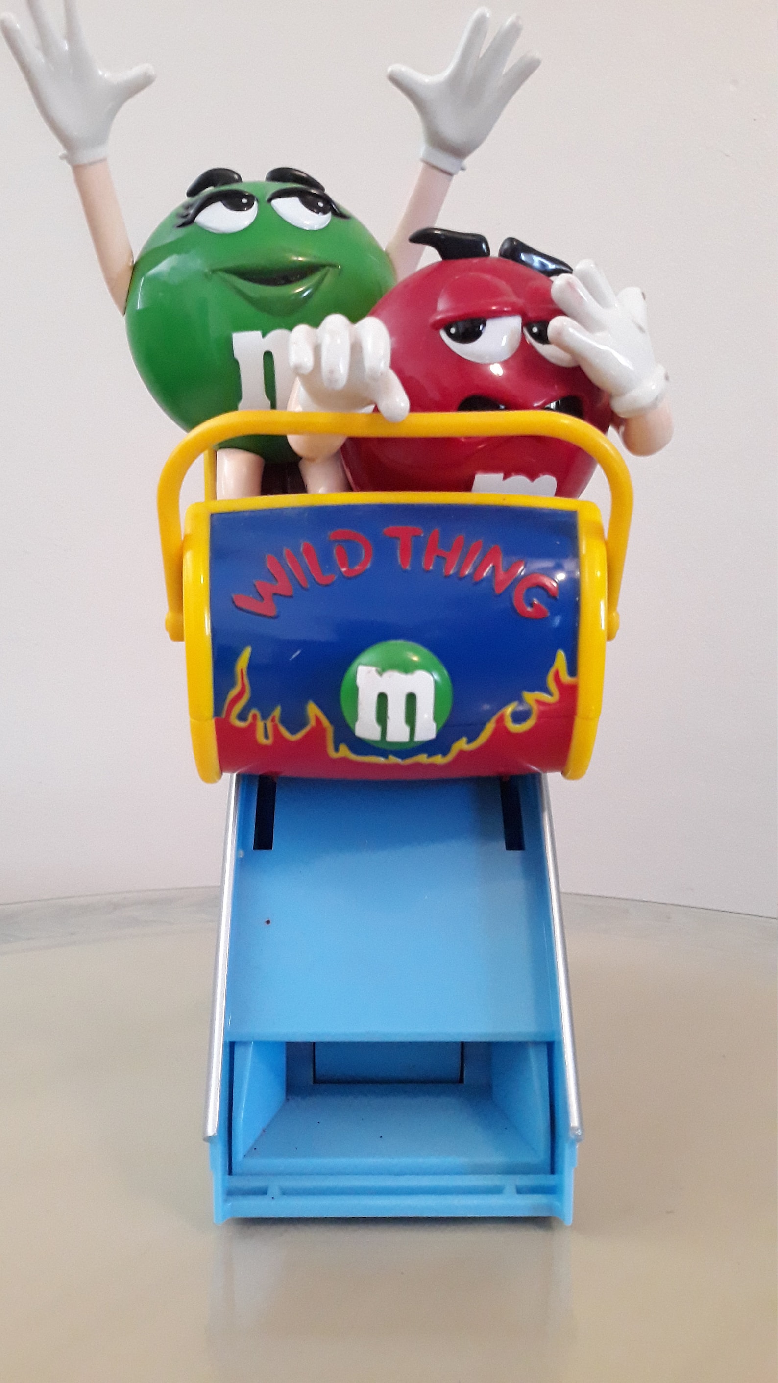 M & M collectible candy dispensers set of 4 Etsy