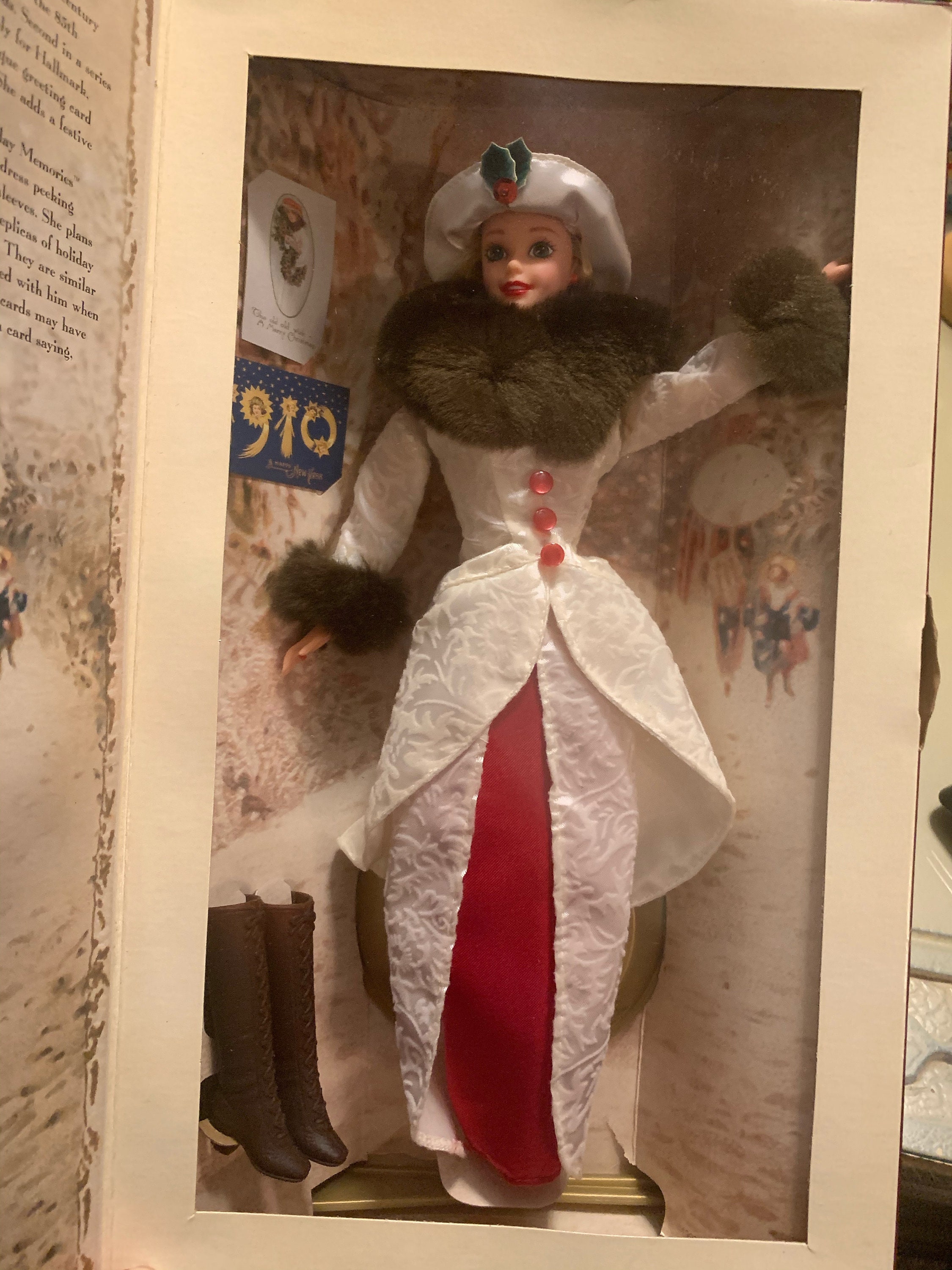 1995 Holiday Memories Barbie Doll Hallmark Special Edition | Etsy