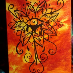 Crying Fire Flower