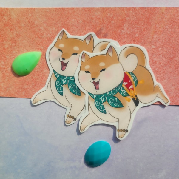 MegaShiba Final Fantasy Mount Laminated Vinyl Sticker FFXIV