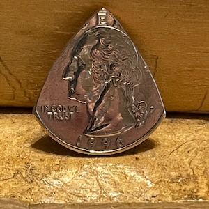 Handmade Quarter Guitar Pick (Years)
