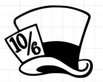 Download Hatter Decal Etsy