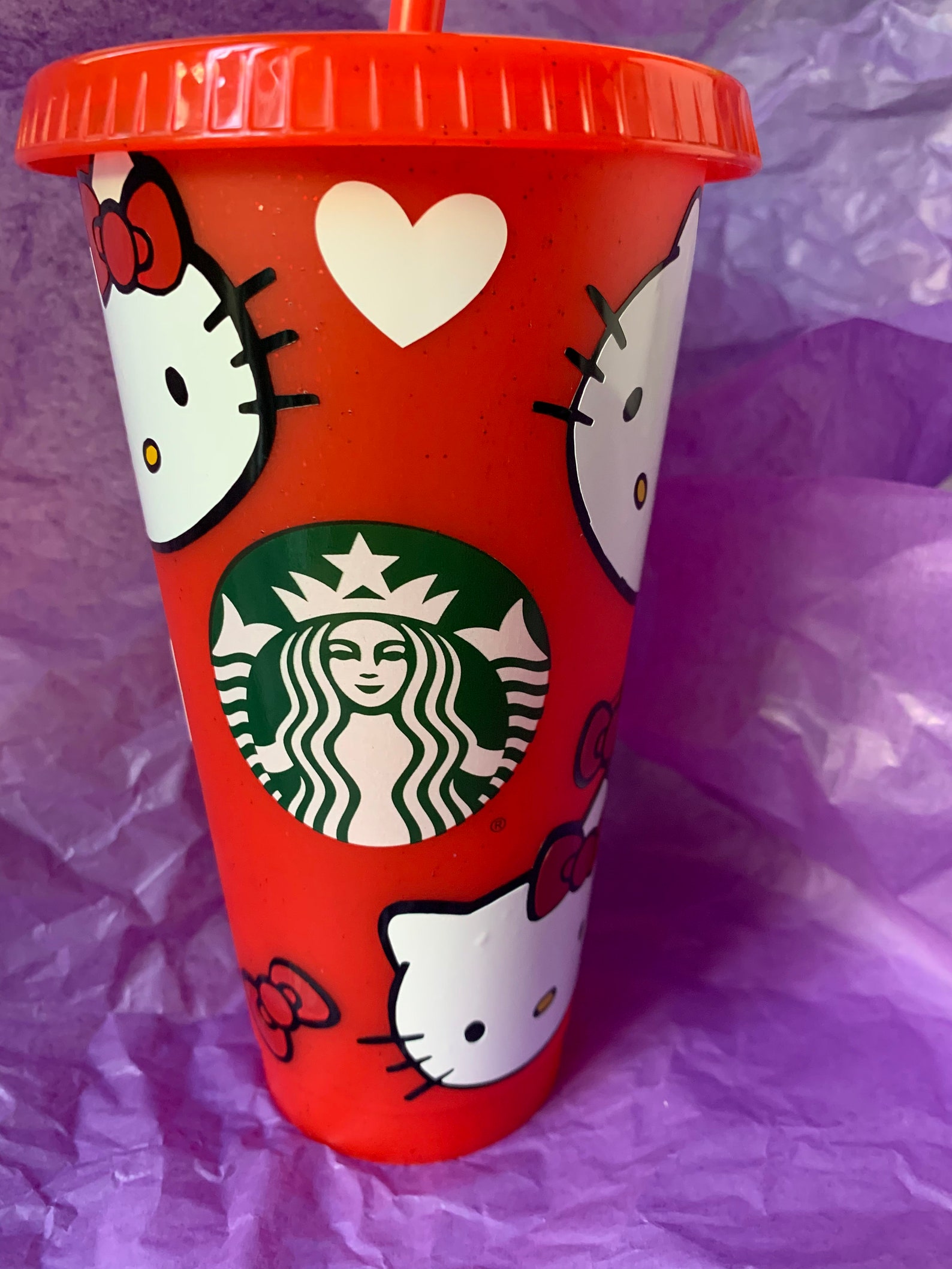 Hello kitty cup Etsy