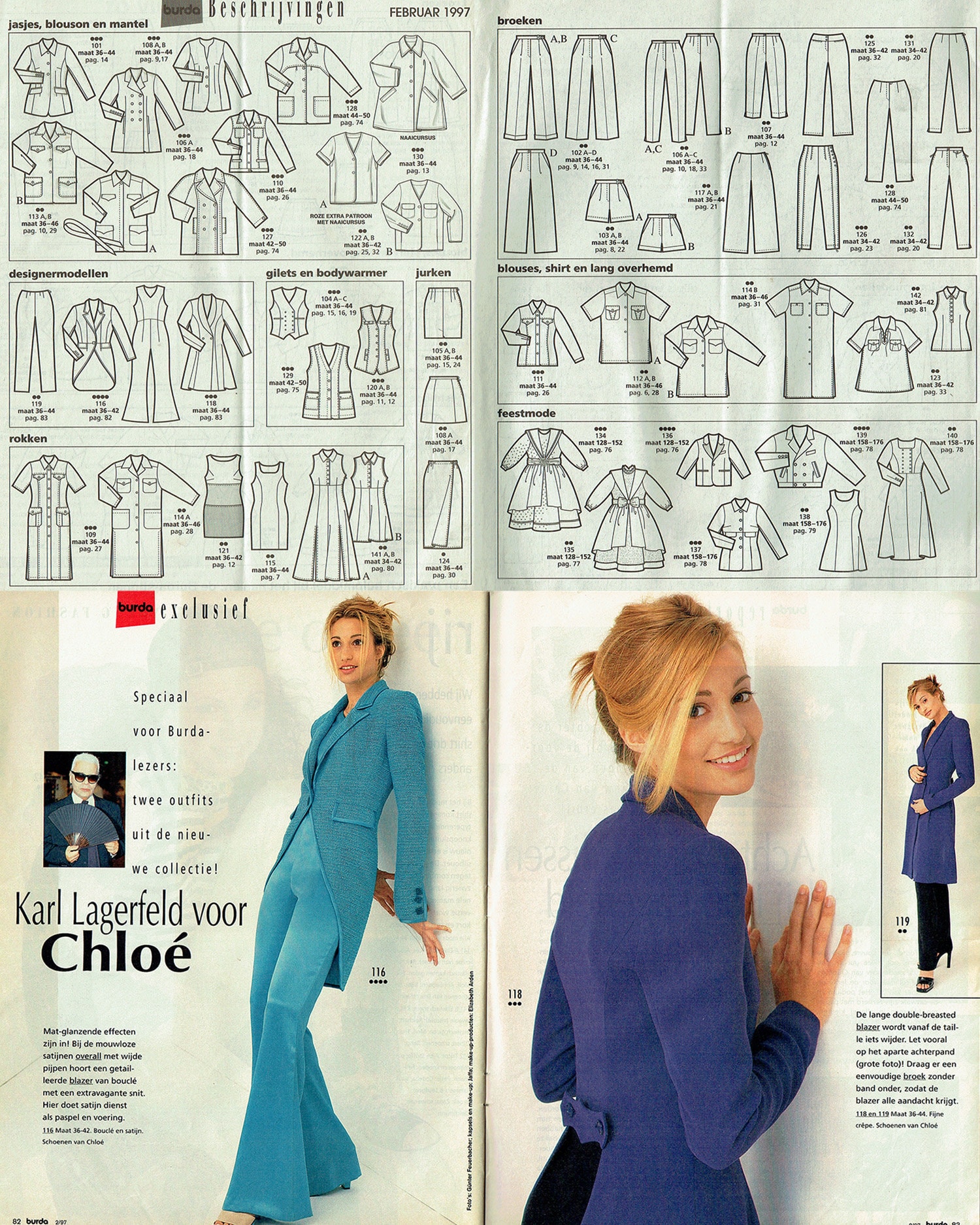 Magazine Burda Couture – Édition Vintage Juin 1995 – Environ 53 Modèles – En Allemand