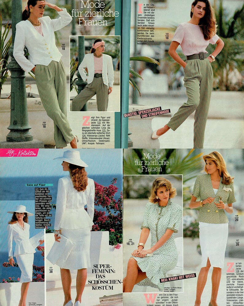 Magazine Burda Vintage Juillet 1986 - Cap Sur Les Vacances - Patrons De Couture Facile