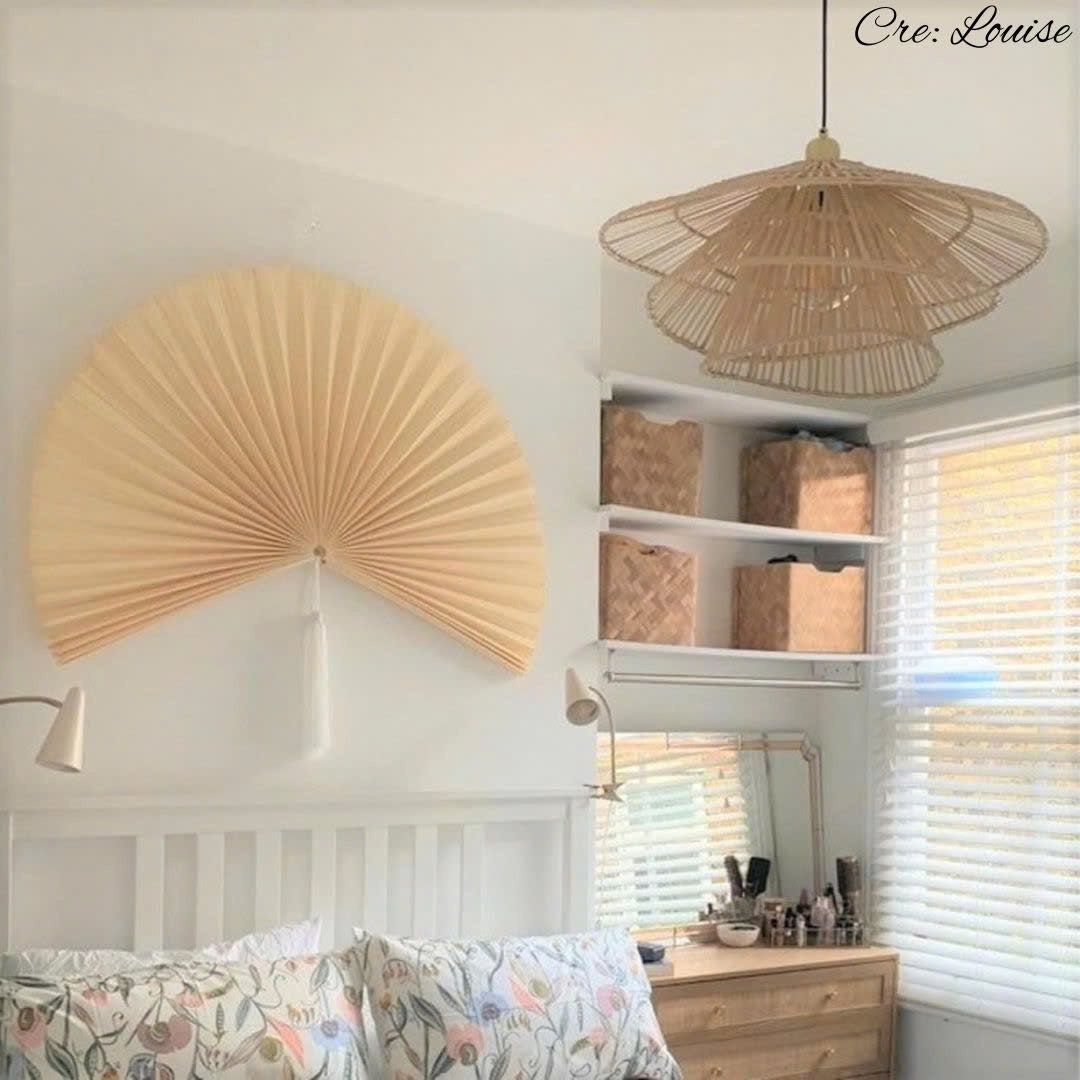 Bamboo Fan Wall Decor Fan Headboard Giant Wall Fan Folding Fan Decorative Wall Fan Wall Decor Fan Japanese Fan Gift for Christmas Etsy