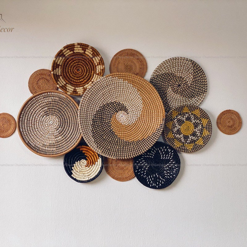 Picture Idea: Wicker Wall Decor