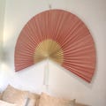 Bamboo Fan Wall Decor, Folding Fan Headboard, Oversized Fan for Large Wall Decor, Boho Wall Decor, Boho Wall Art, Handmade Gift product logo