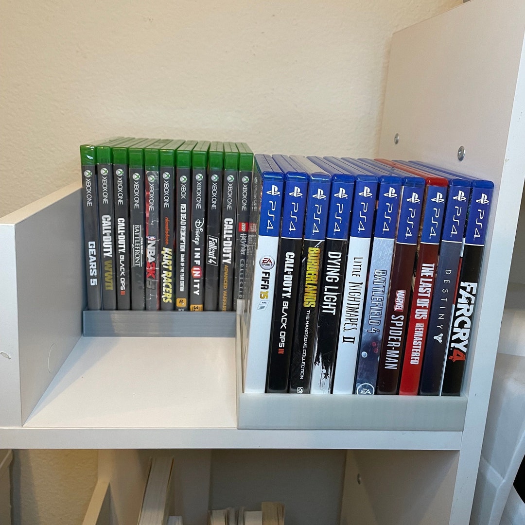 Universal Video Game Wall Mounted Shelf, Xbox, PS5, Nintendo Switch