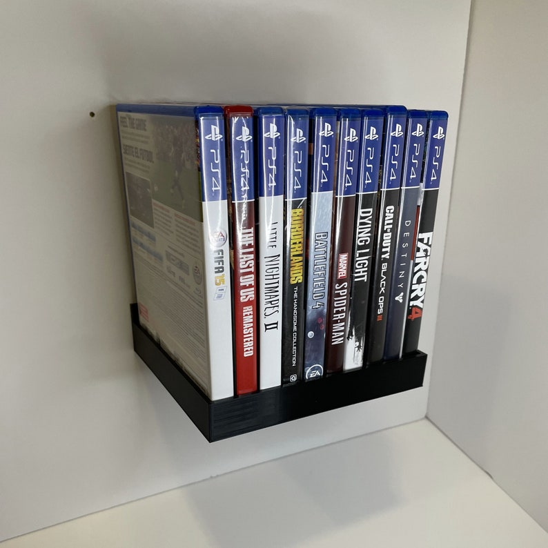 Universal Video Game Wall Mounted Shelf Xbox PS5 Nintendo Etsy