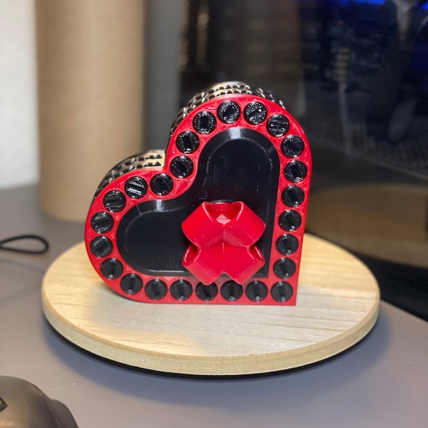 Heart Shaped Annoying Gift Box | Valentine’s Day | Wedding Gift Box | Fun Gift Ideas | Secret Lock Puzzle | Fidget Toy | As seen on Tik Tok