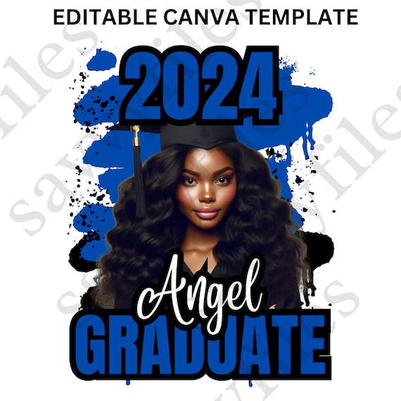 DIY Editable CANVA Graduation Template Bundle, Graduation Template, Personalized Graduation Template, Customized Graduation Tshirt Template