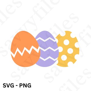 Easter eggs SVG PNG file, file design, Easter eggs Logo Sticker Decal, Cutter Machine, Easter eggs, Hello Spring, Easter