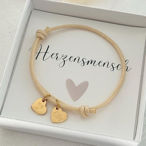 Personalisiertes Segeltauarmband, Surferarmband in verschiedene Farben, Geschenk zur Taufe,  Weihnachtsgeschenk + GESCHENKKARTE