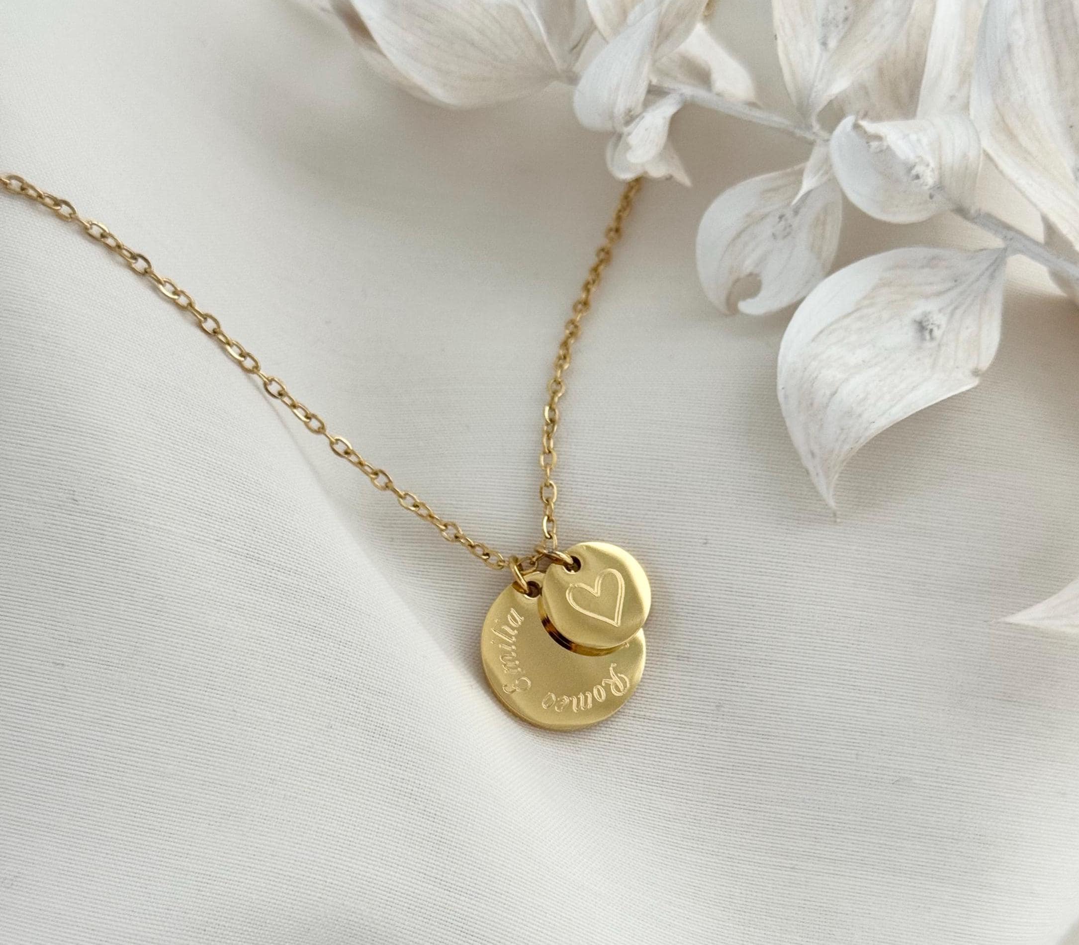 ☺︎ Personalized Necklace | Birth Flowers | Family Necklace