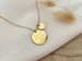 personalized necklace | 20 mm engraving plates | Stainless steel| Silver, 18K Gold | Gift | Engraving front & back free of charge 